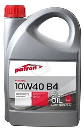 Моторное масло PATRON 10W40 B4 ORIGINAL полусинтетика 10W-40 4 л. 